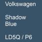 Preview: Volkswagen, Shadow Blue, LD5Q / P6.